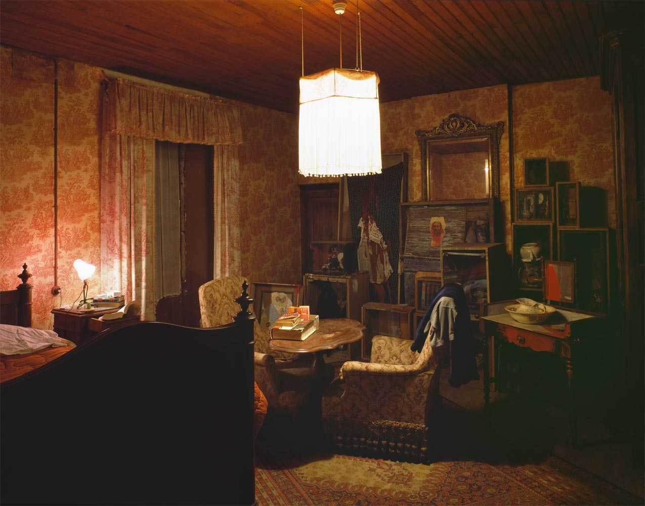 La chambre de Maria L. &agrave; Bez-de-Naussac