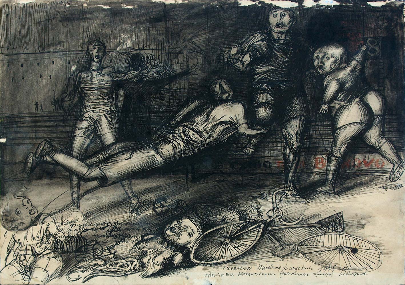 Dadov crtež&nbsp;: Fudbaleri, 1955