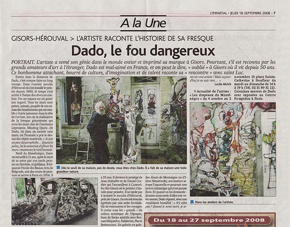 Article in the journal L&rsquo;Impartial