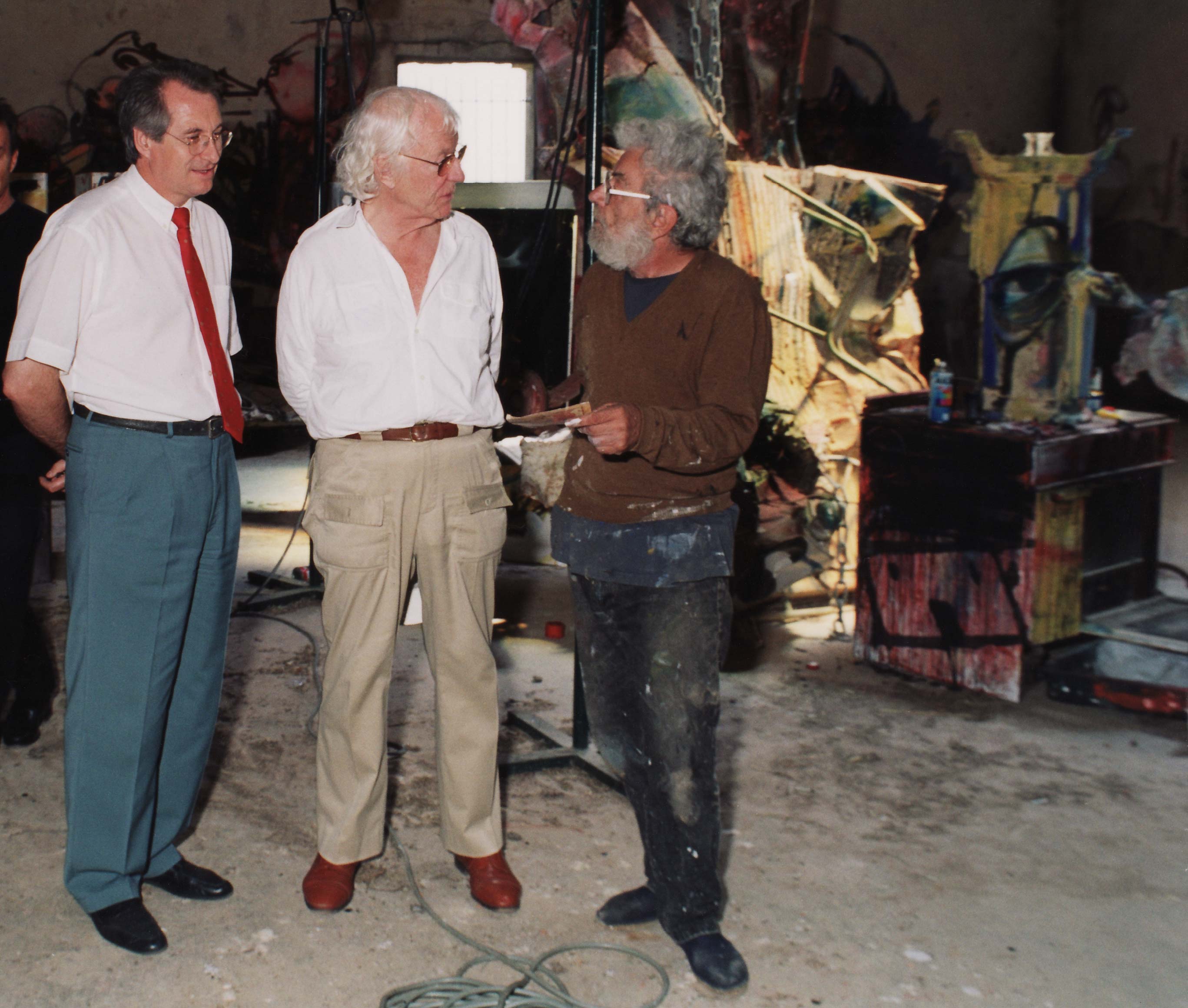 Andr&eacute; G&eacute;lis, Roman Opałka et Dado aux Orpelli&egrave;res