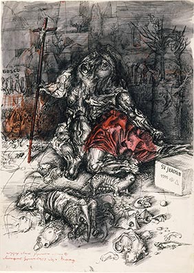Etude pour saint JÃ©rome