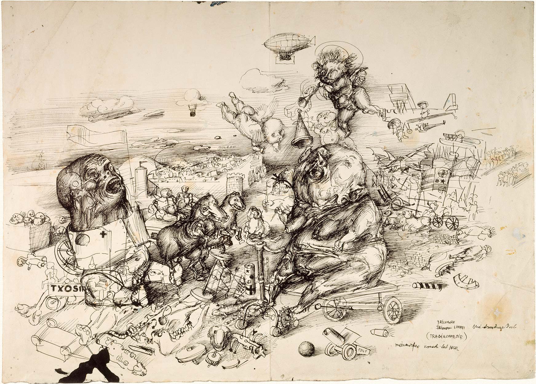 M&eacute;tamorphose, Commedia dell&rsquo;Arte