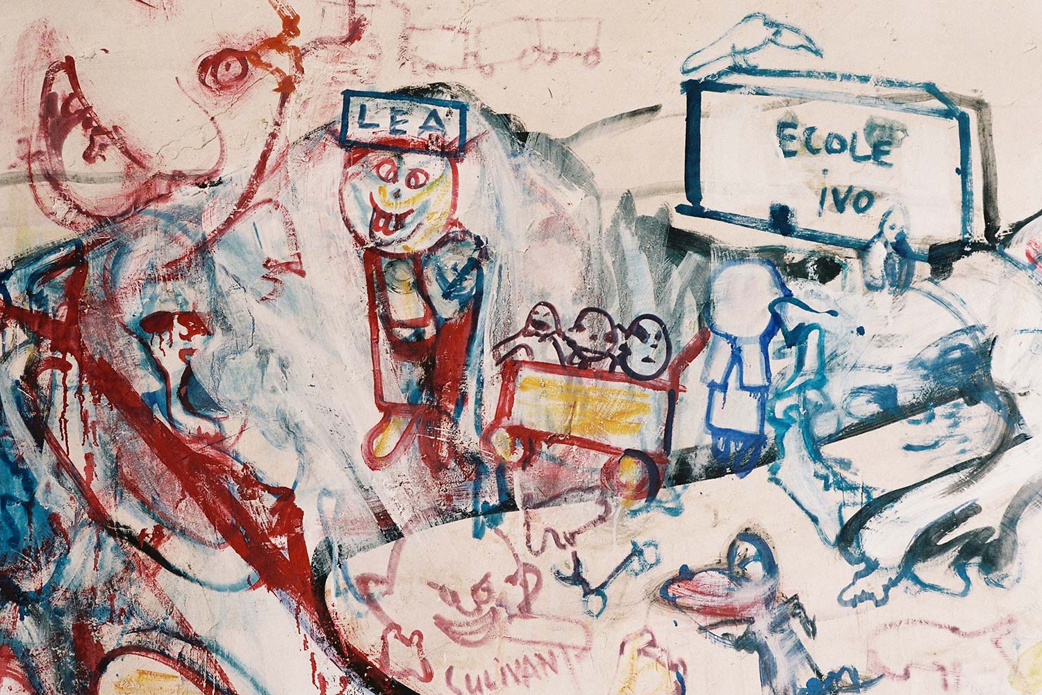 Dado : peintures murales d&rsquo;H&eacute;rouval &ndash; 3e atelier