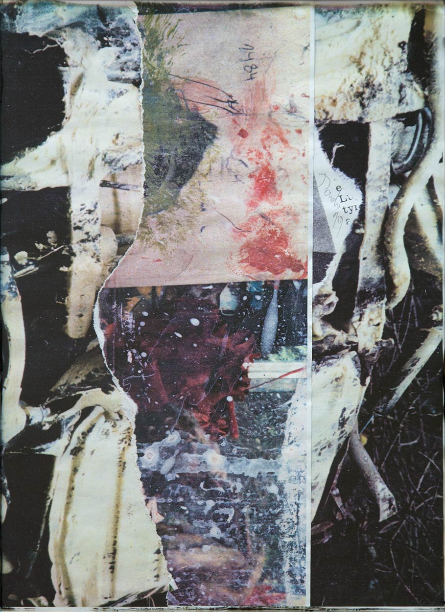 Collage numérique de Dado, 1999