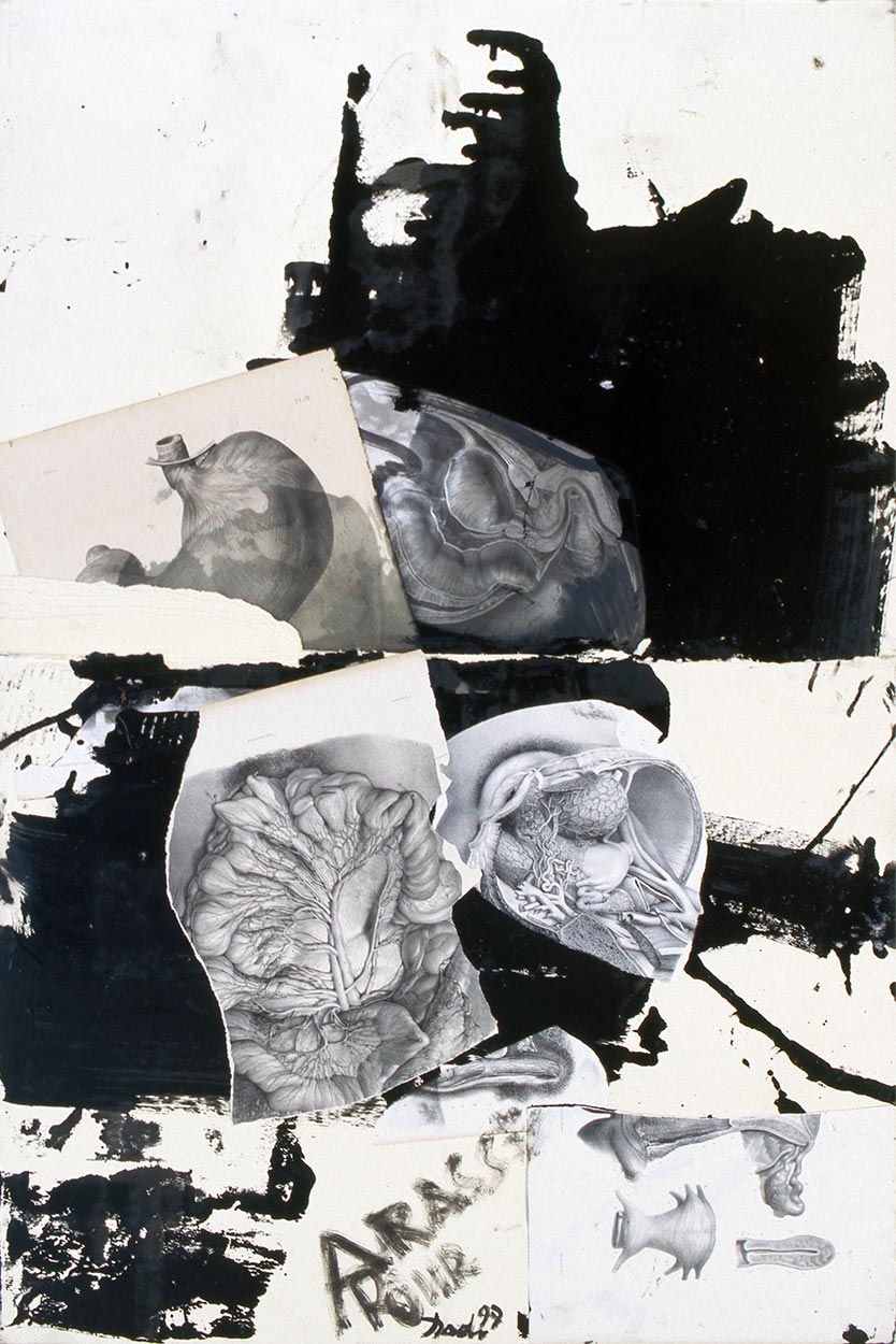 Collage de Dado : Pour Arasse, 1997