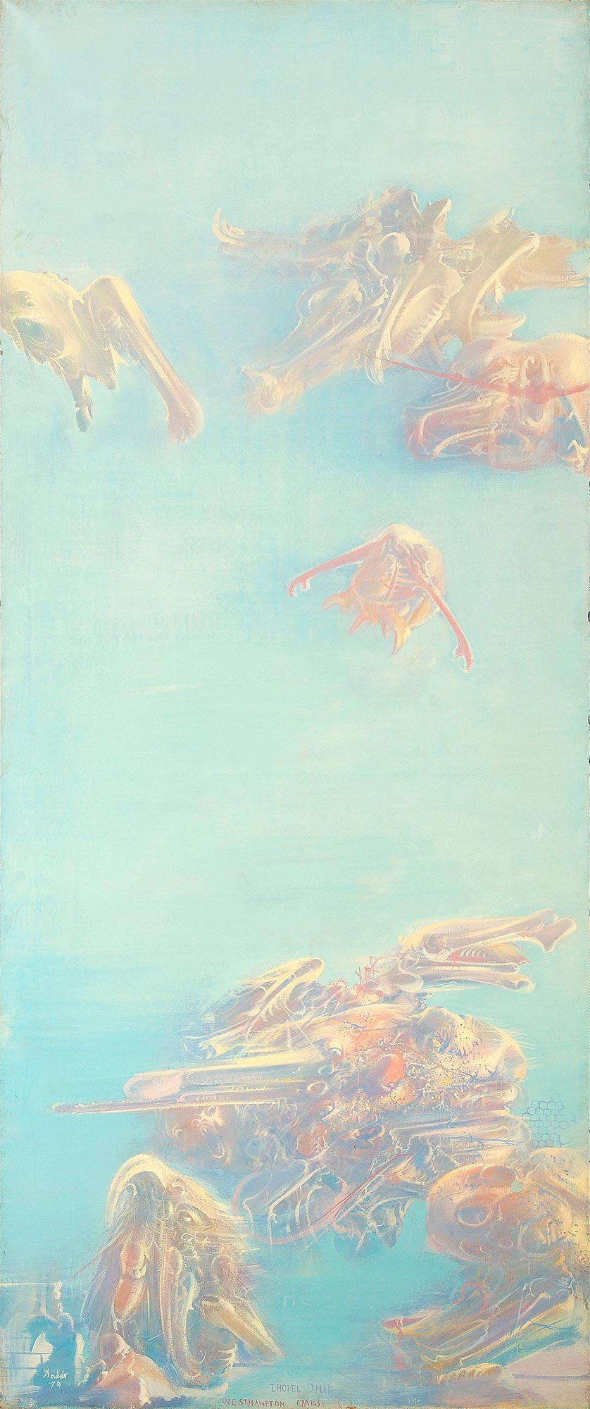 Tableau de Dado : L’Hôtel-Dieu, Westhampton Crabs, 1979
