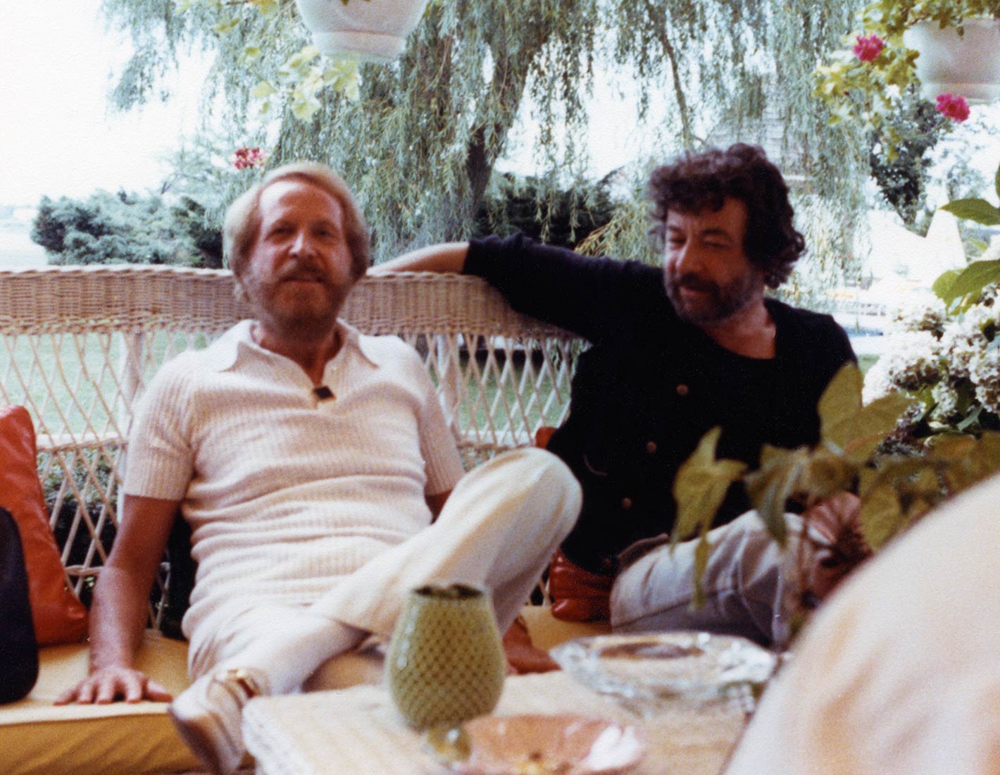 Julian Aberbach et Dado en 1978