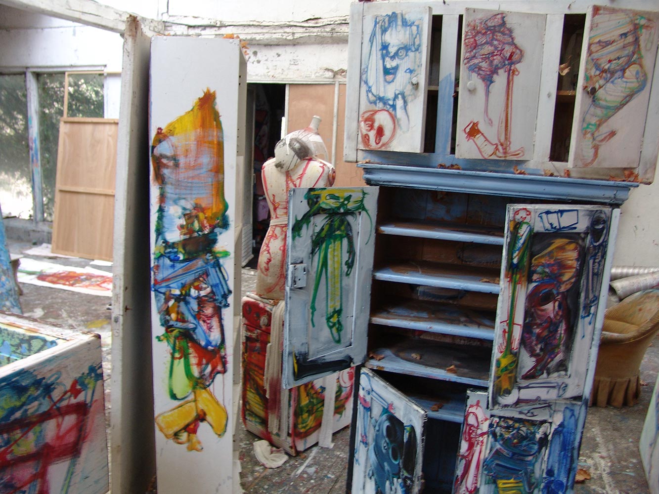 L’atelier de Dado en 2009