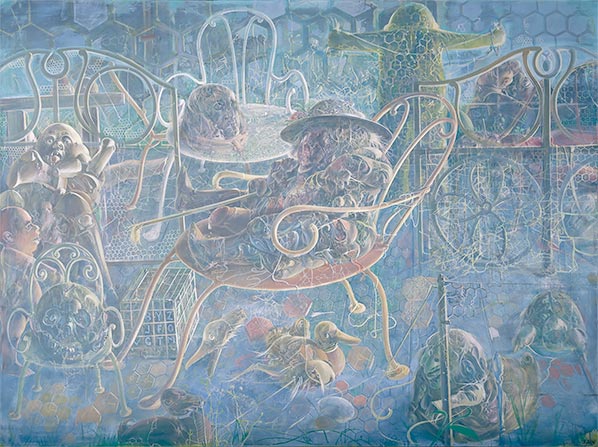 Self-portrait with the Clap, 1972