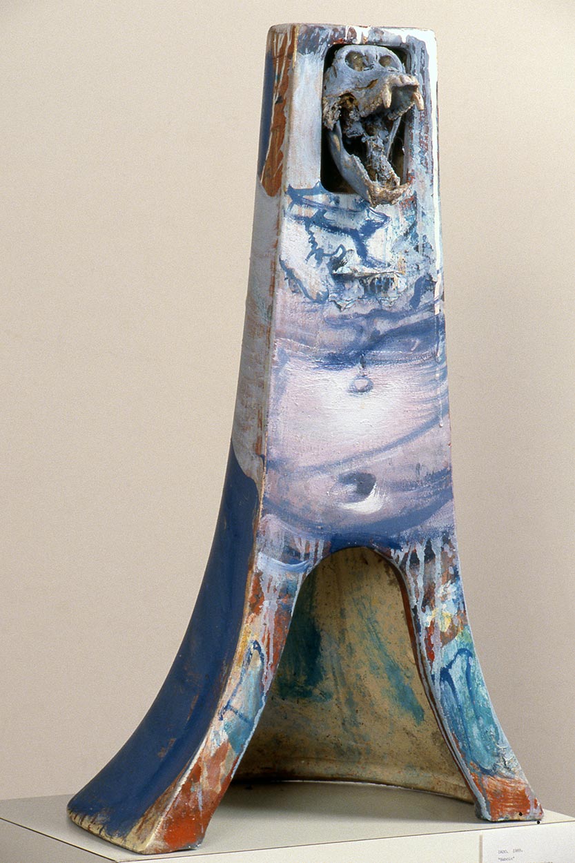 Sculpture de Dado : Babouin, 1989