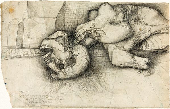 Untitled (Love scenes from circus), 1954