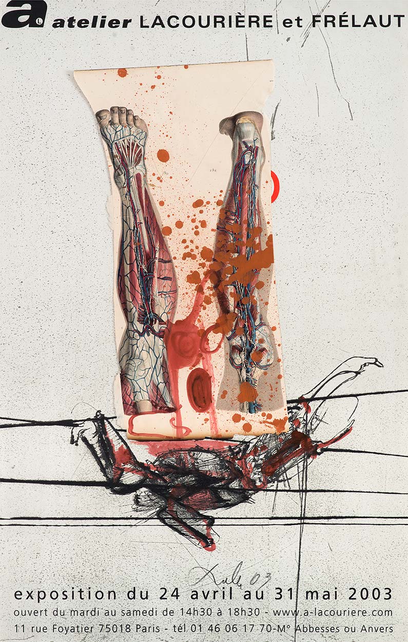 Collage de Dado : Sans titre, 2003