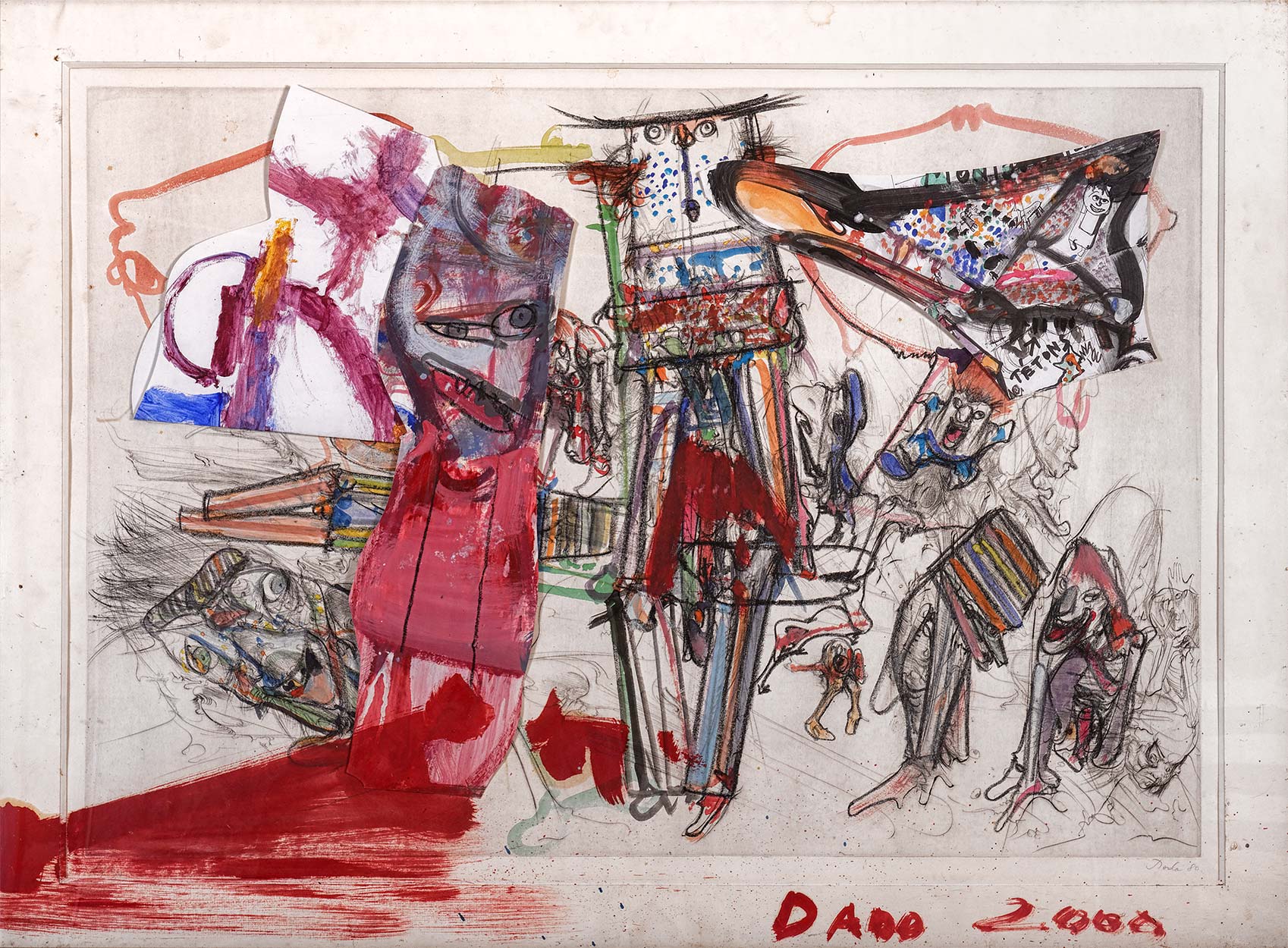 Collage de Dado, 1980-2000