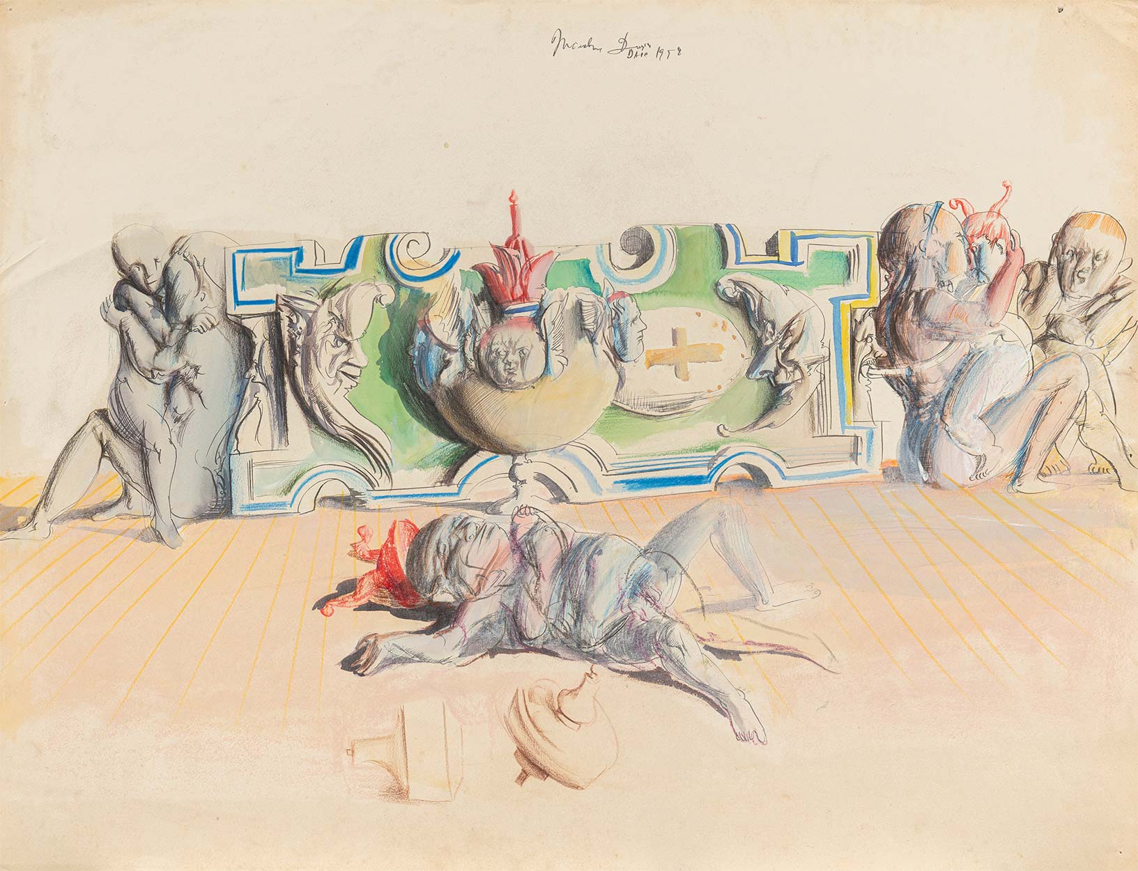 Dado : Sans titre, 1958