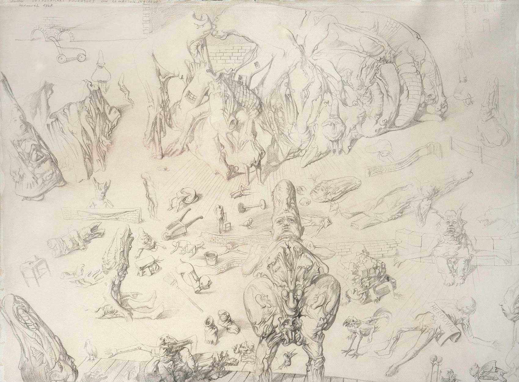 Les Derviches tourneurs ou La Maison inachev&eacute;e, 1968