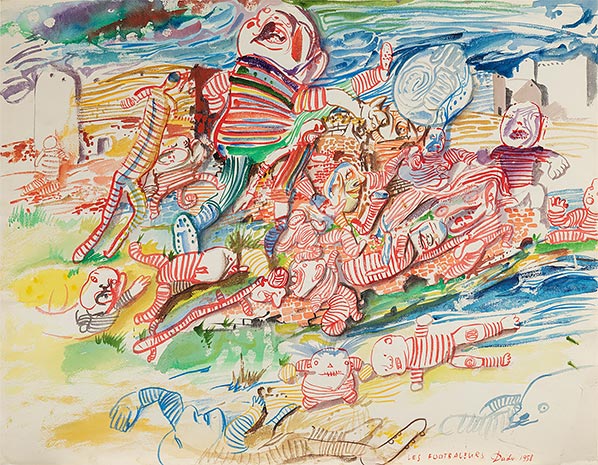 Les Footballeurs, 1958