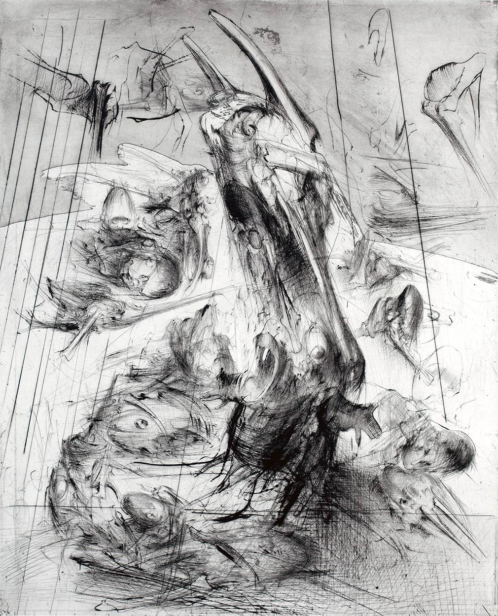 Dado : Gravure sans titre, 1981