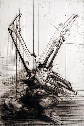 Gravure de Dado : Buffon, 1985