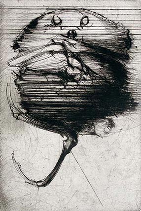 Gravure de Dado : Buffon, 1986