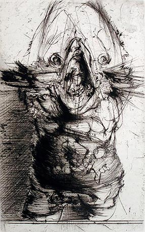 Gravure de Dado : Buffon, 1985