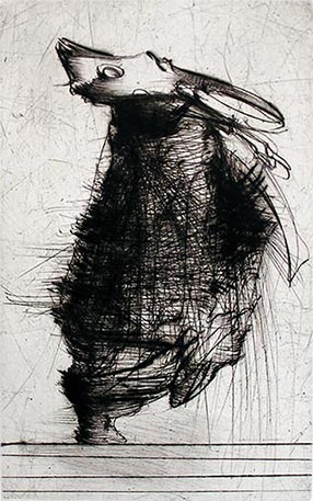 Gravure de Dado : Buffon, 1986