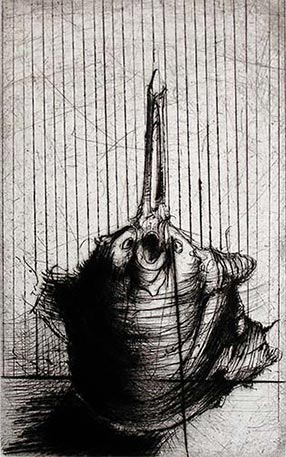 Gravure de Dado : Buffon, 1986