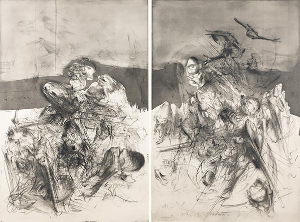 Sans titre, 1981 (diptyque)