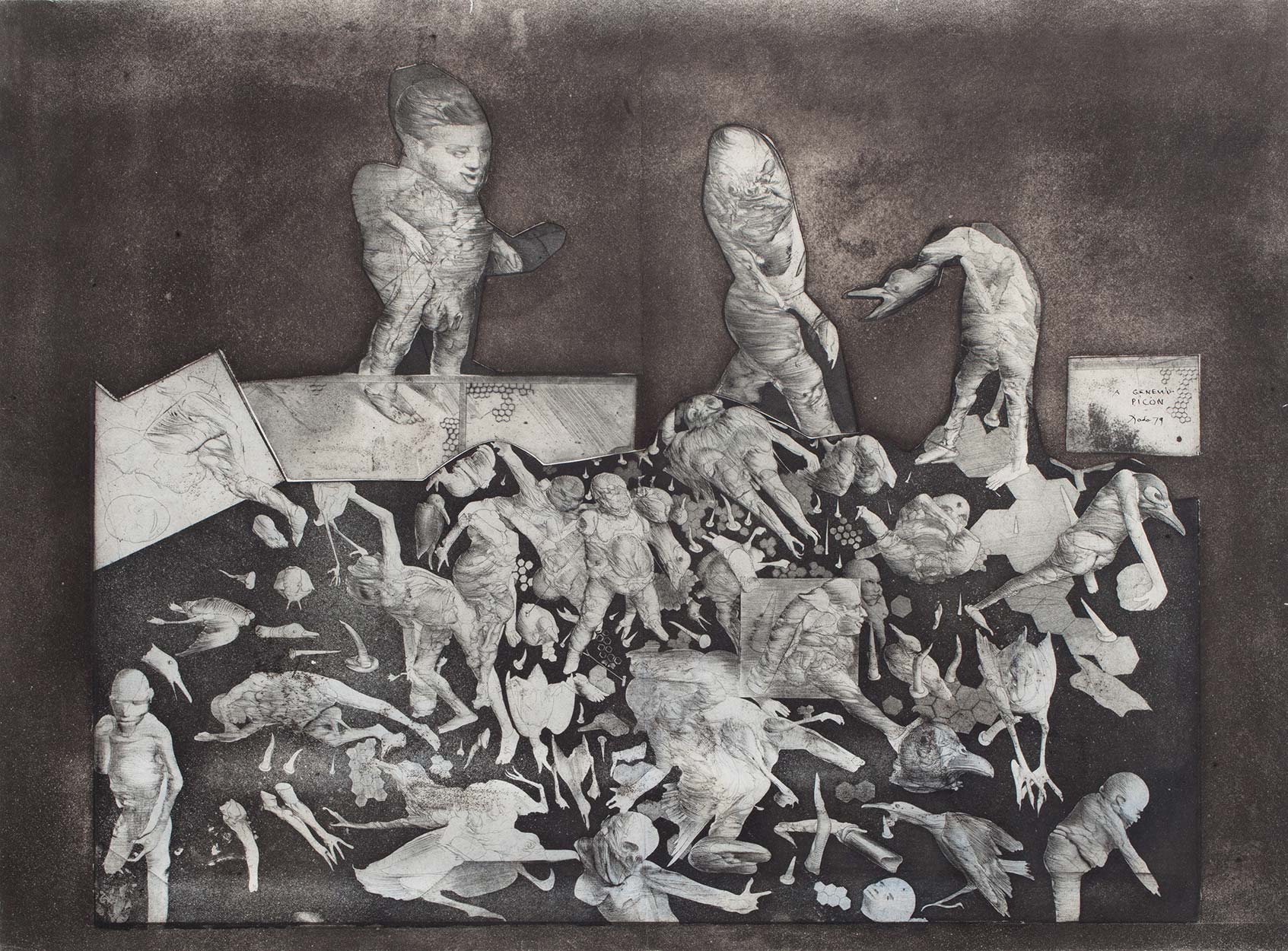 Dado : Gravure sans titre, 1979