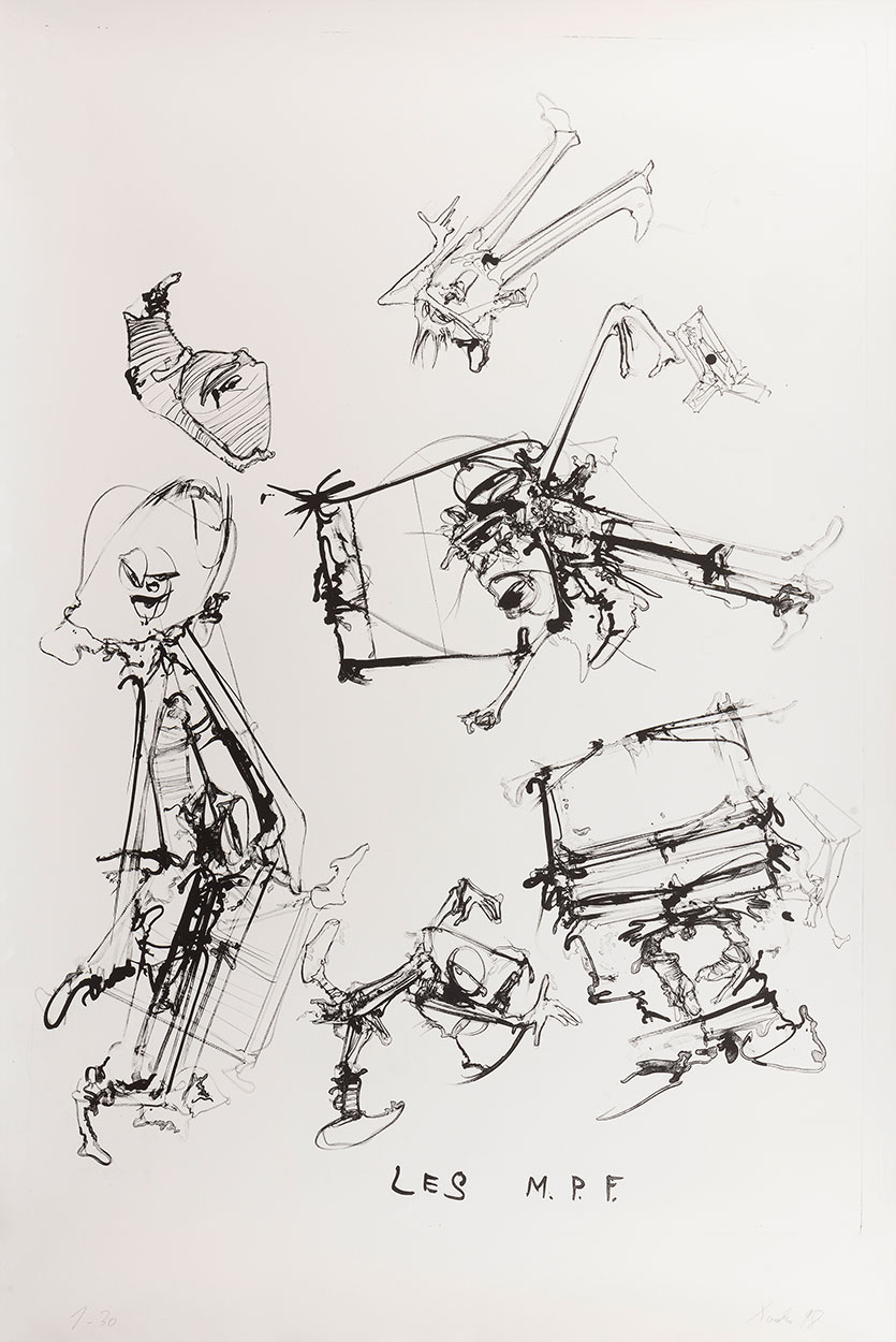 Dado : Les M.P.F. [M&eacute;chantes Petites Filles], 1998 