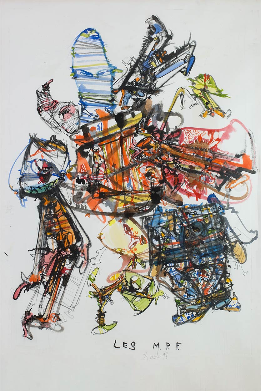 Dado : Les M.P.F. [M&eacute;chantes Petites Filles], 1998 