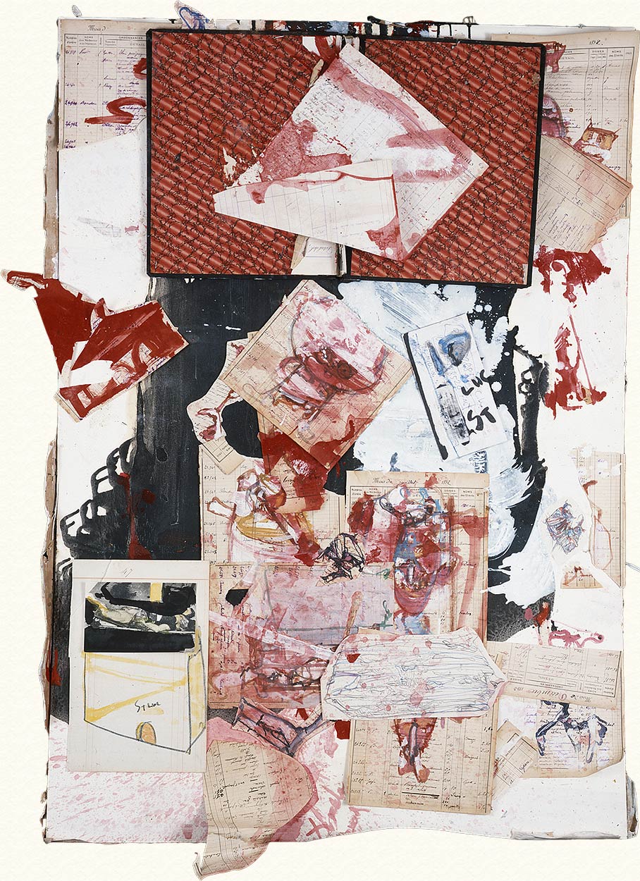 Collage de Dado : Le Livre de comptes, 2001