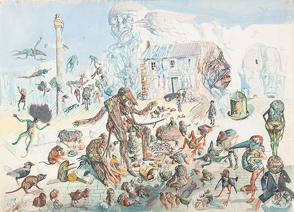 Parmi les corbeaux, circa 1970