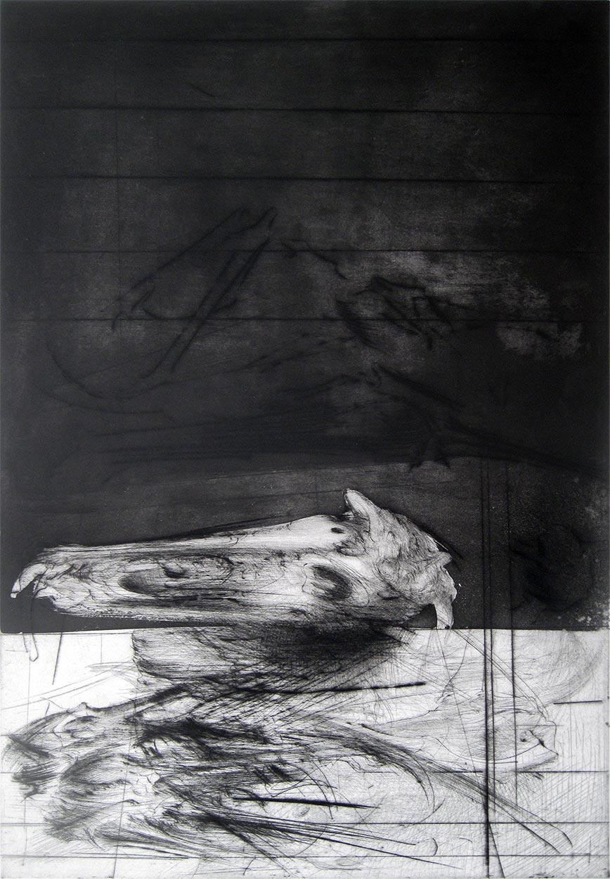 Gravure de Dado : Planche A, 3e état, 1981-1982