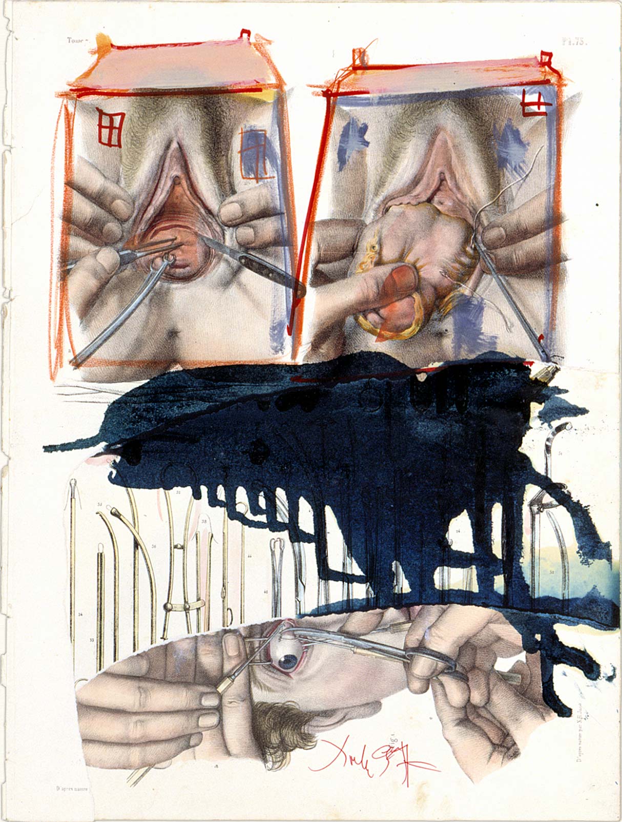 Dado’s collage: Untitled, 1997