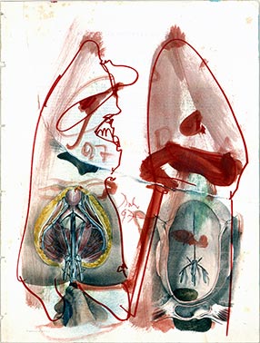 Bez naslova, kolaž, 1997