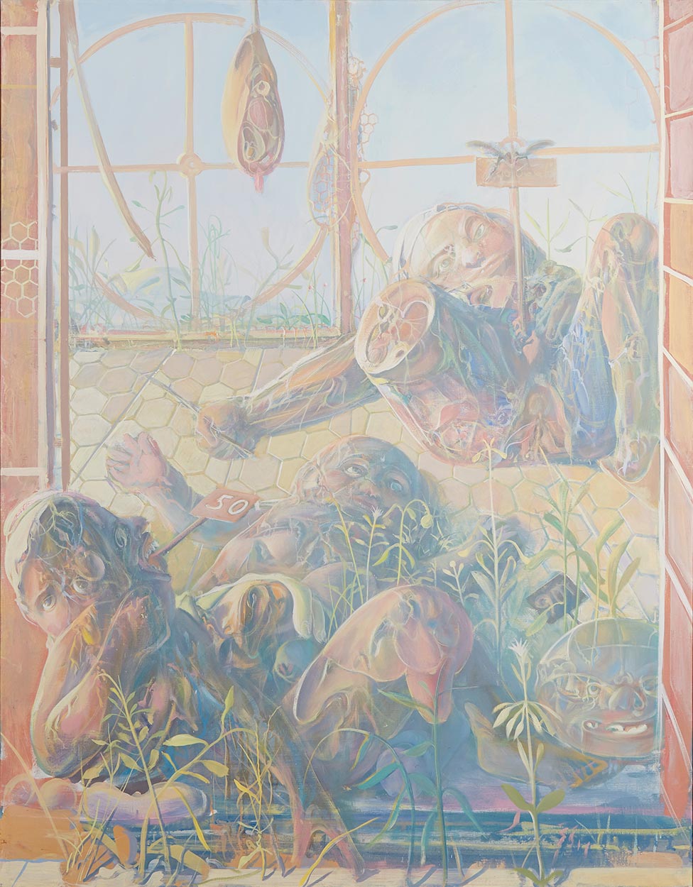 Tableau de Dado : Triptyque alimentaire II, 1973