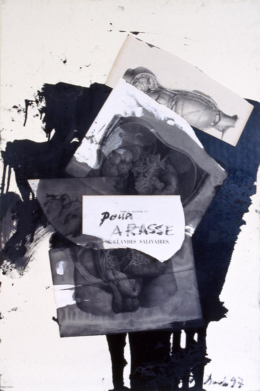 Collage de Dado : Pour Arasse, 1997