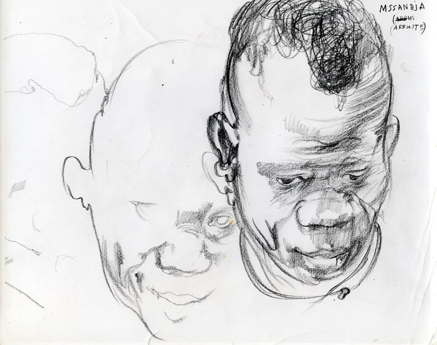 Dessin de Dado, Boukoko, 1974