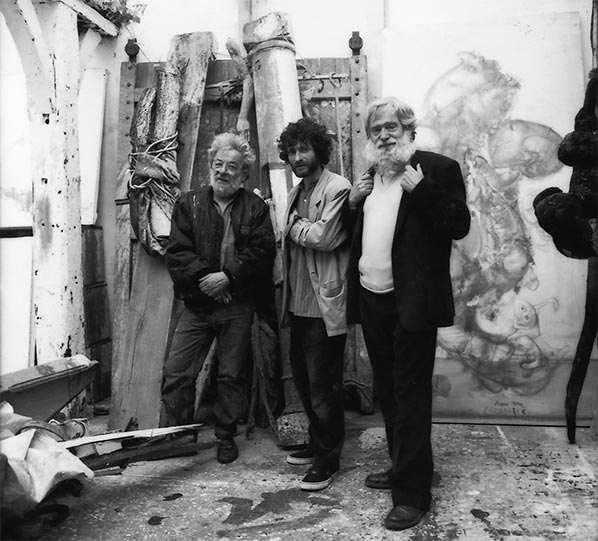 Dado, Alain Controu, Claude Louis-Combet