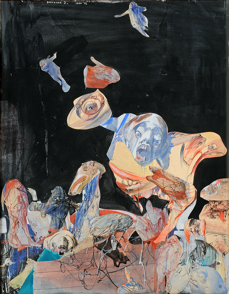 Collage de Dado : Boukoko II, 1976