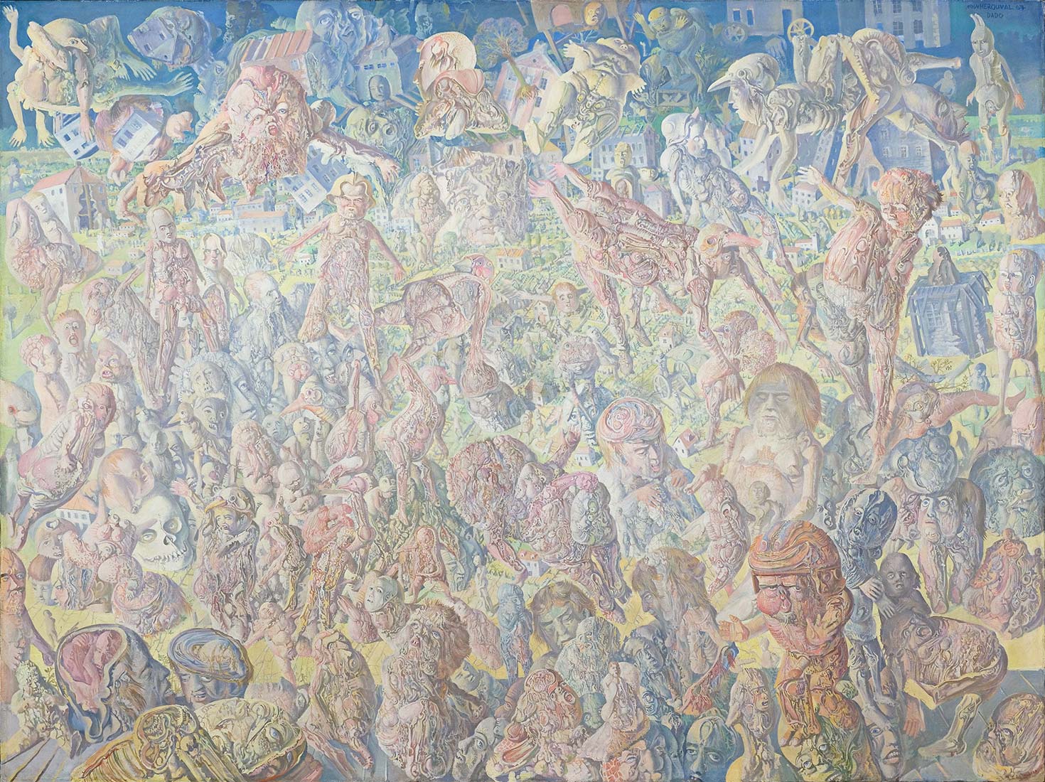 Dado : Hommage à Cazotte I, 1964-1967