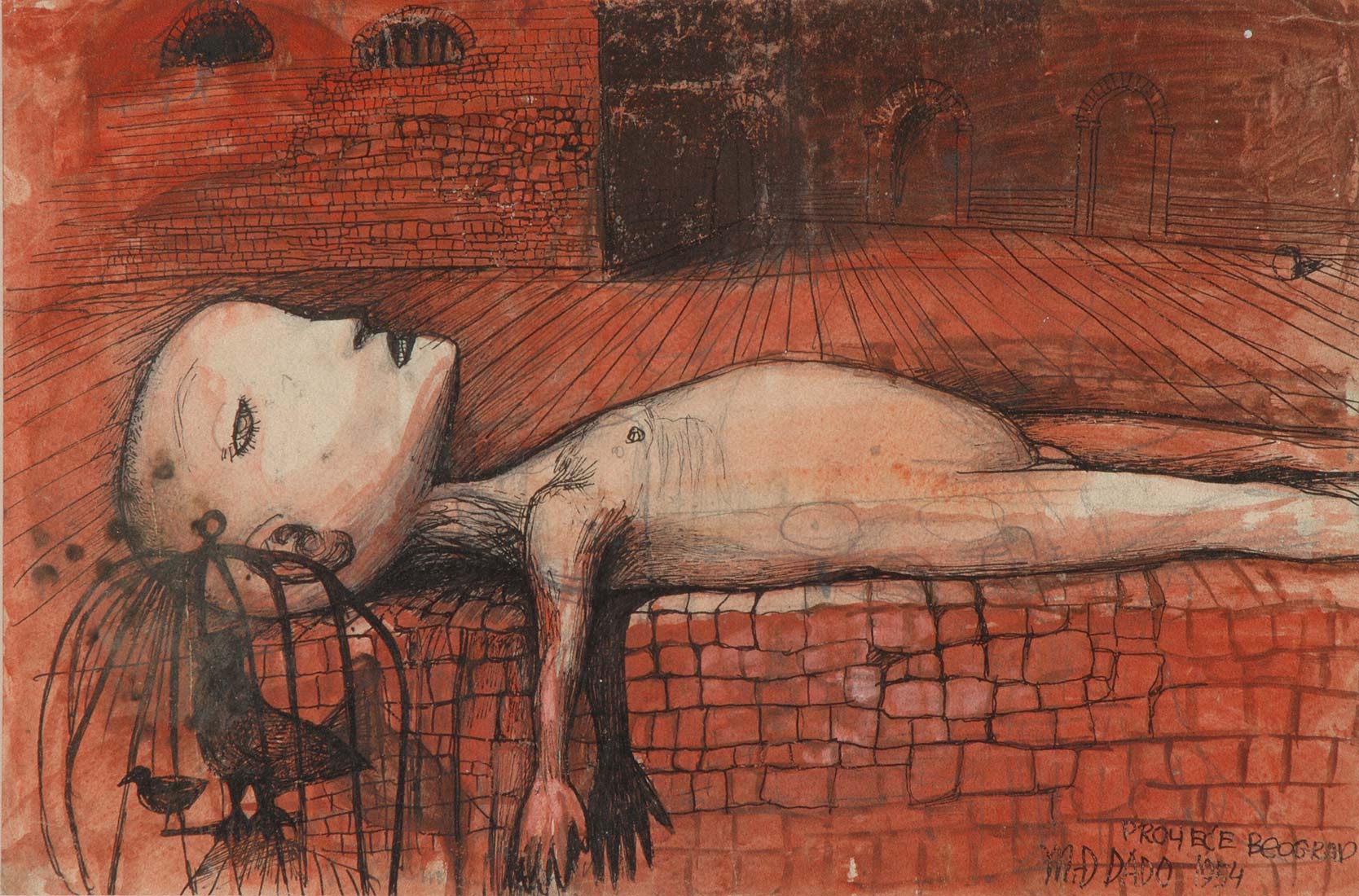 L’Enfant mort, 1954