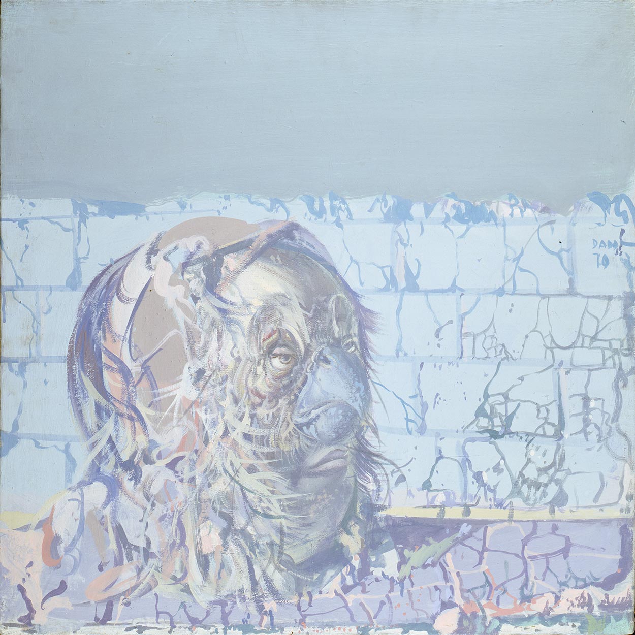 Dado’s painting: The Gallery of Ancestors, 1970