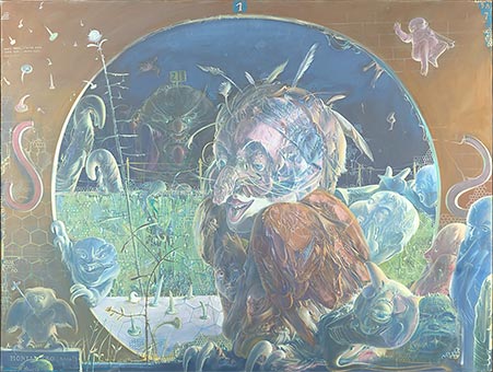 Double portrait de Grandville