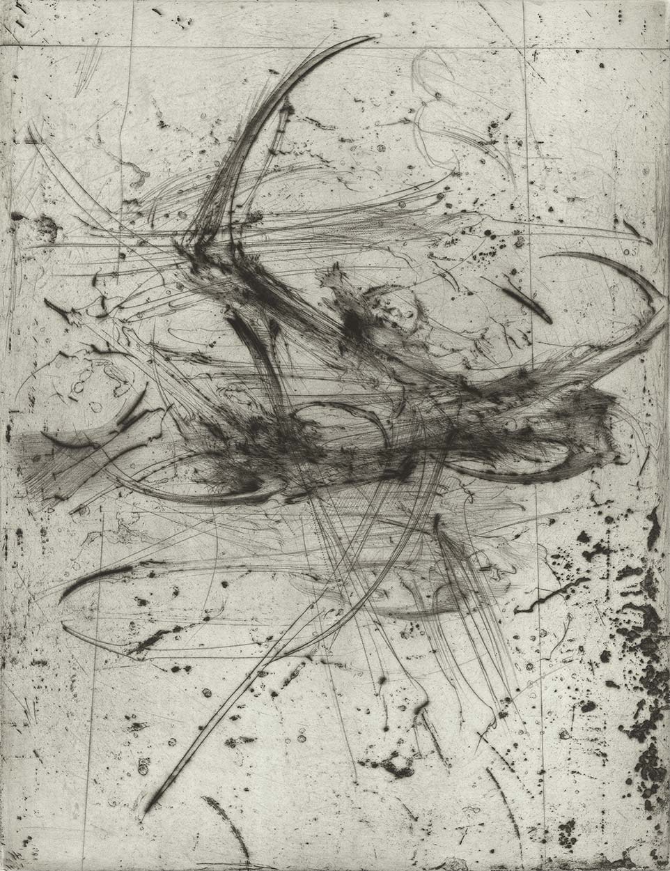 Gravure de Dado : Planche H, 1er état, 1982