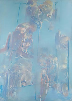 Hospital, diptych, circa 1980