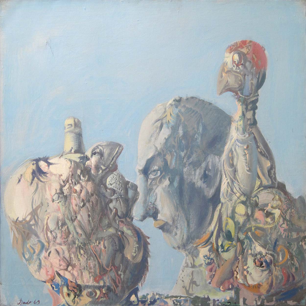 Dado’s painting: Untitled, 1969