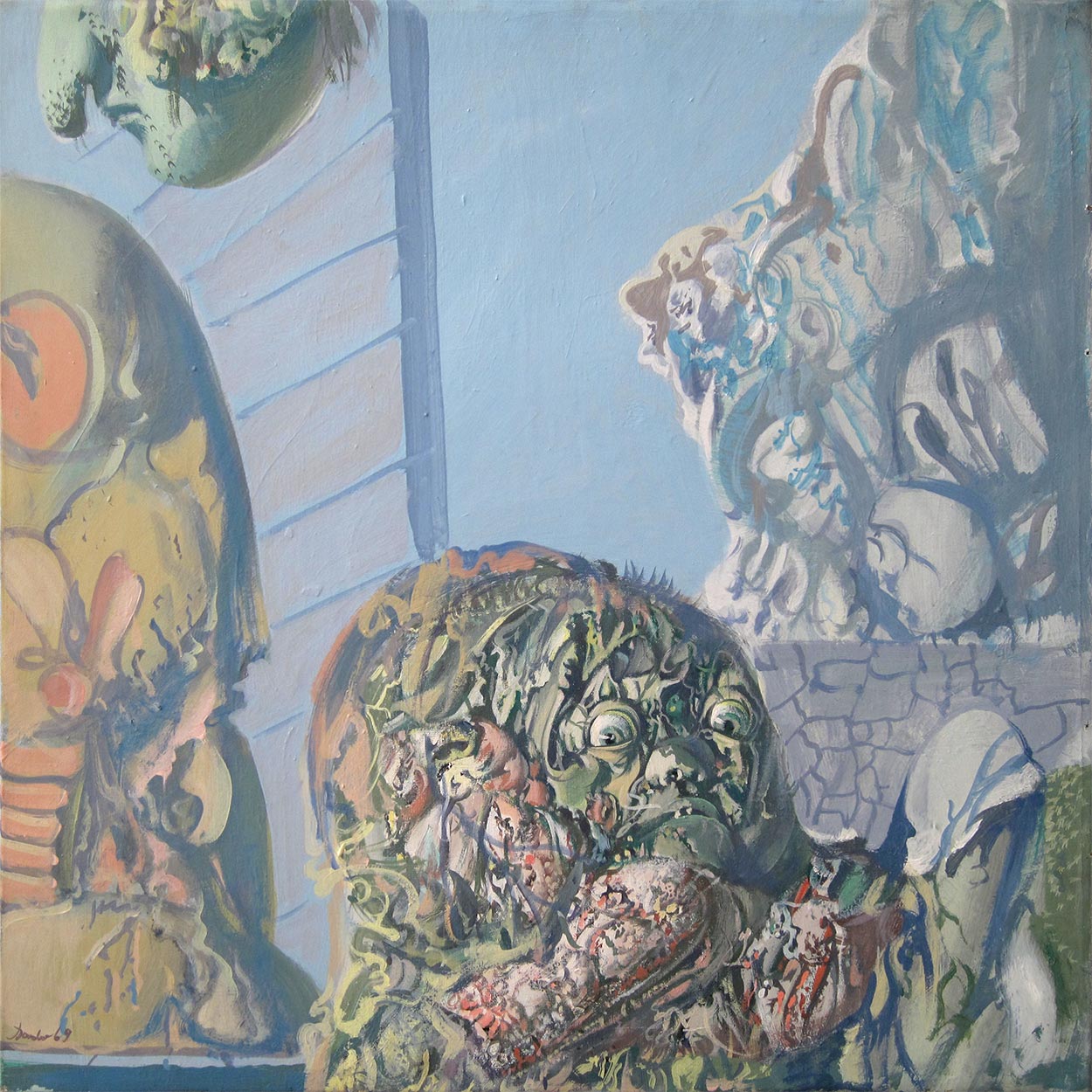 Dado’s painting: Untitled, 1969