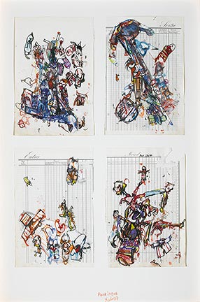 Kolaži, 2007. Kolekcija Muzeja umjetnosti i jevrejske istorije.