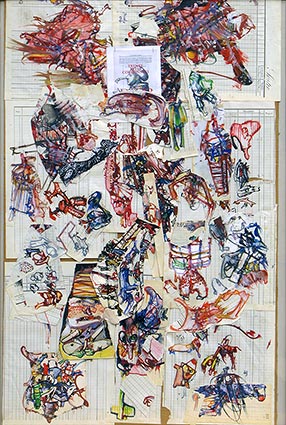 Kolaži, 2007. Kolekcija Muzeja umjetnosti i jevrejske istorije.